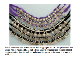 Oromo women necklaces1